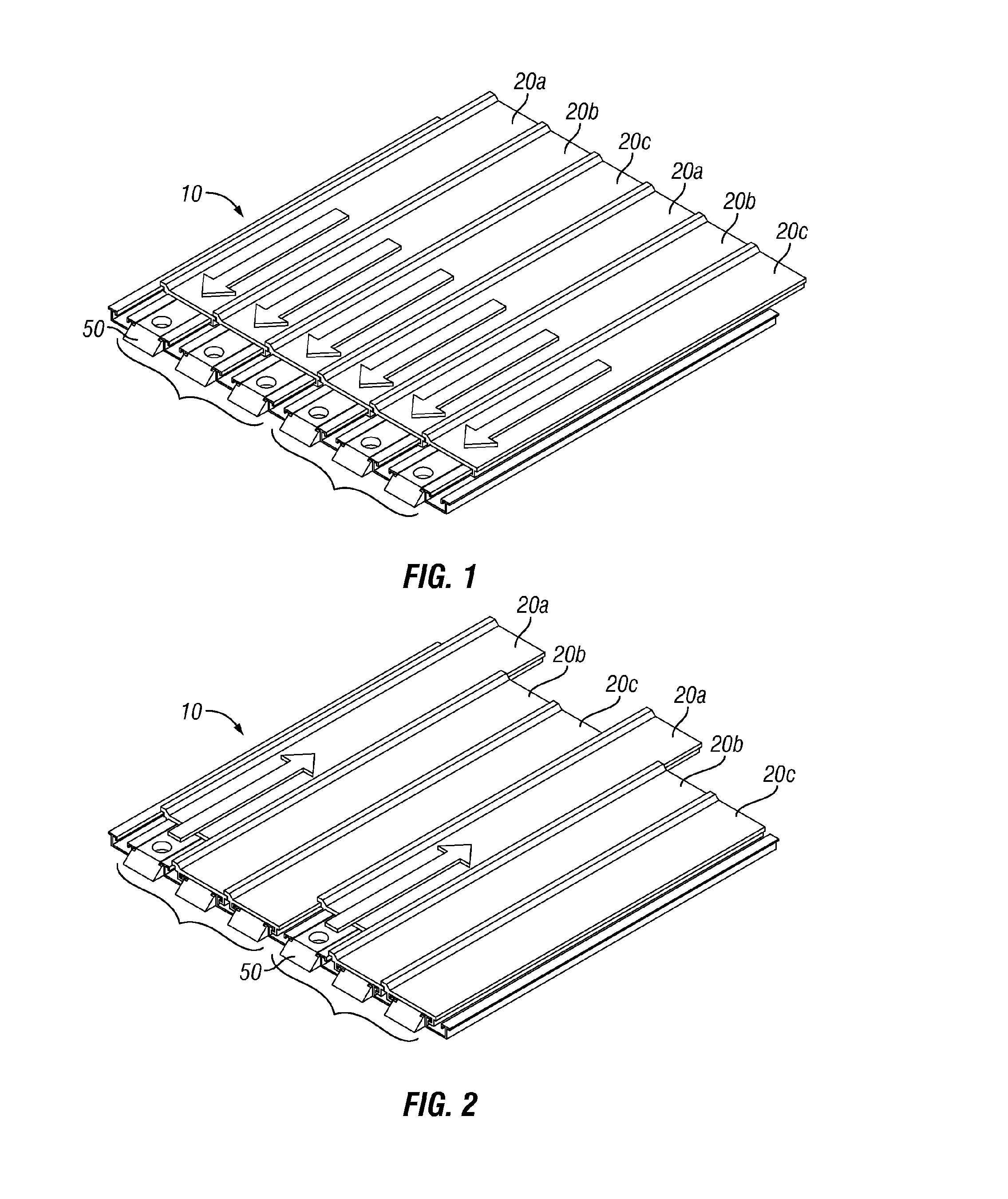 Bearingless Reciprocating Slat-Type Conveyor Assemblies