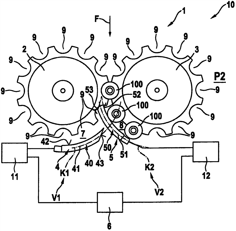 diverting device for diverting containers