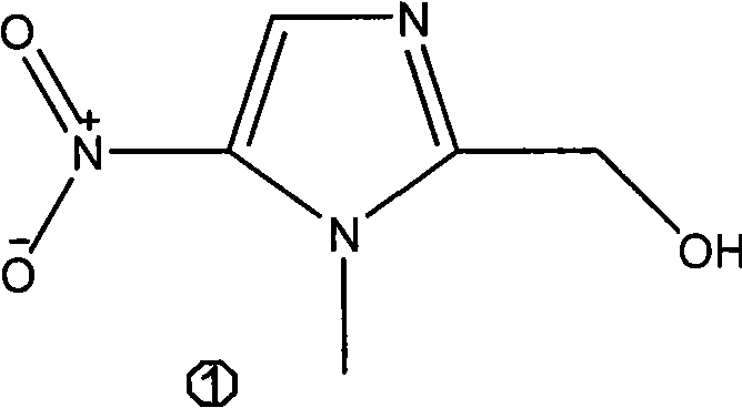 Method and special ELISA reagent kit for detecting nitryl imidazole medicament