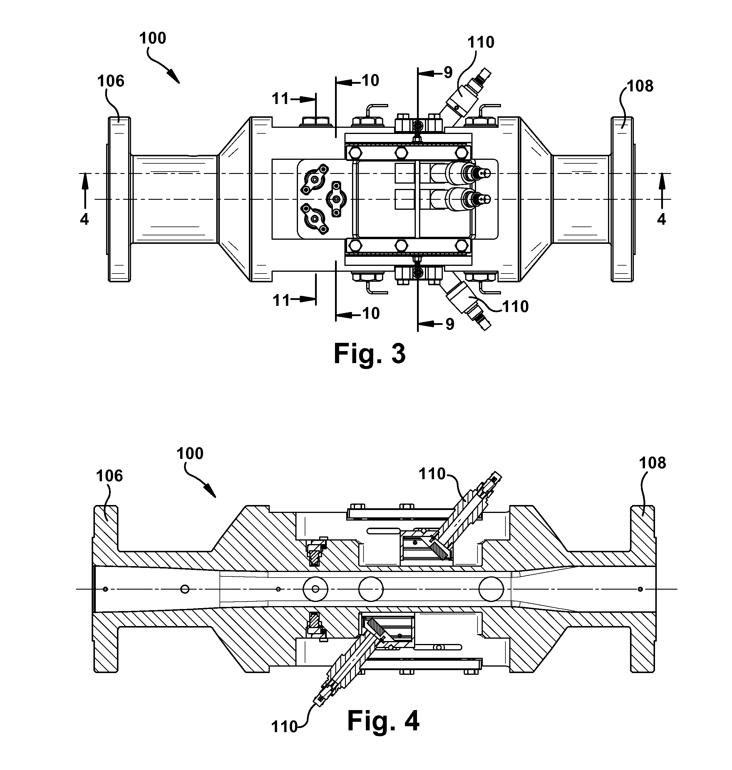 Flowmeter with flow conditioner