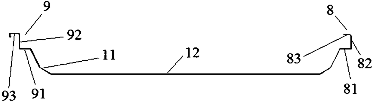 Lock stitch metal roof board system