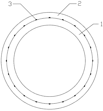 Flexible pipe for water purifying equipment