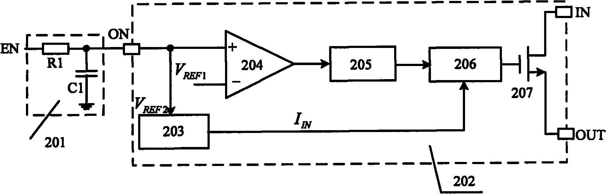 Electrifying startup circuit and electrifying startup method thereof