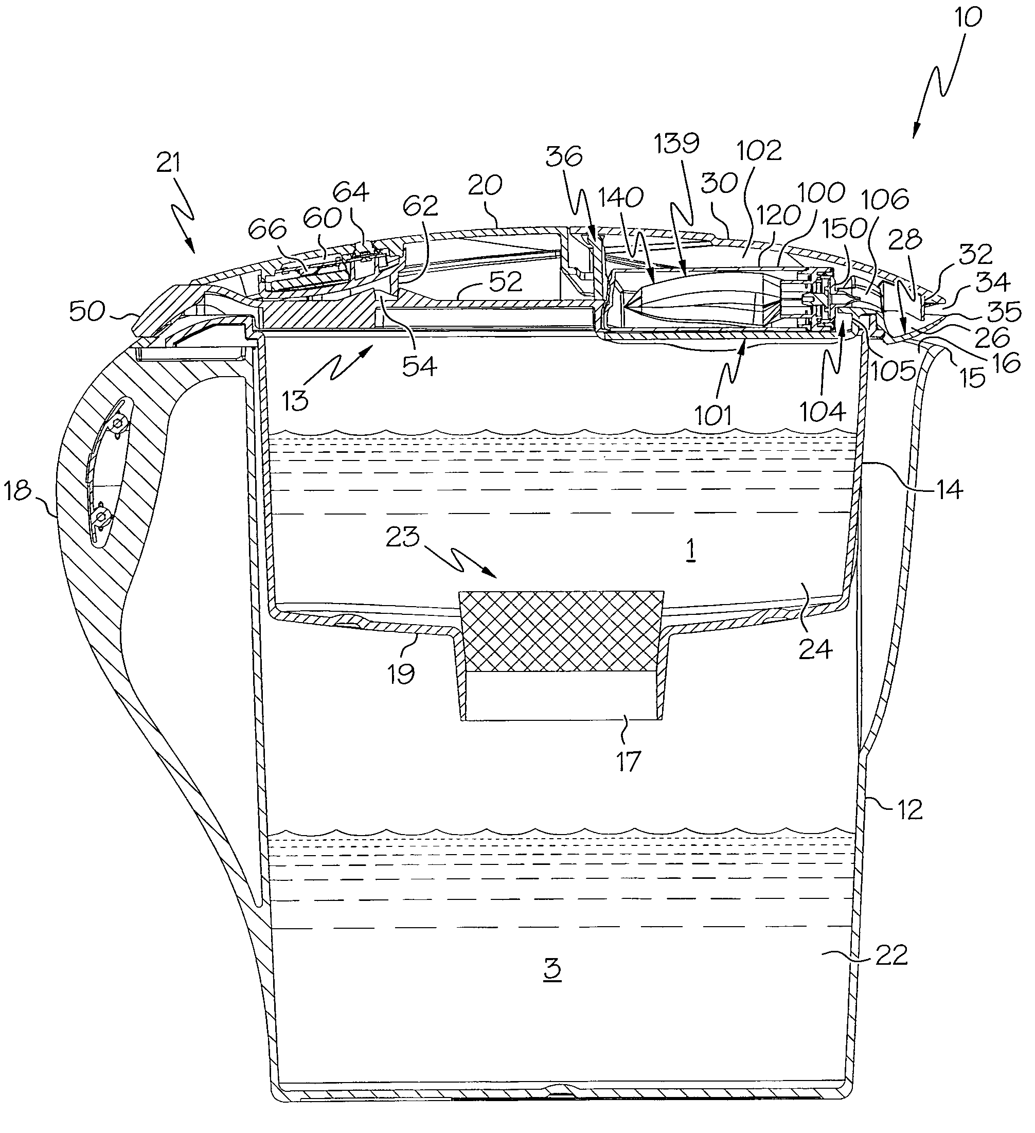 Fluid container having an additive dispensing system