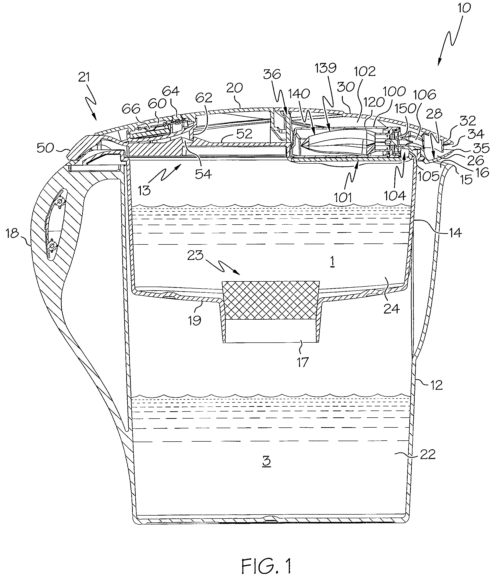 Fluid container having an additive dispensing system