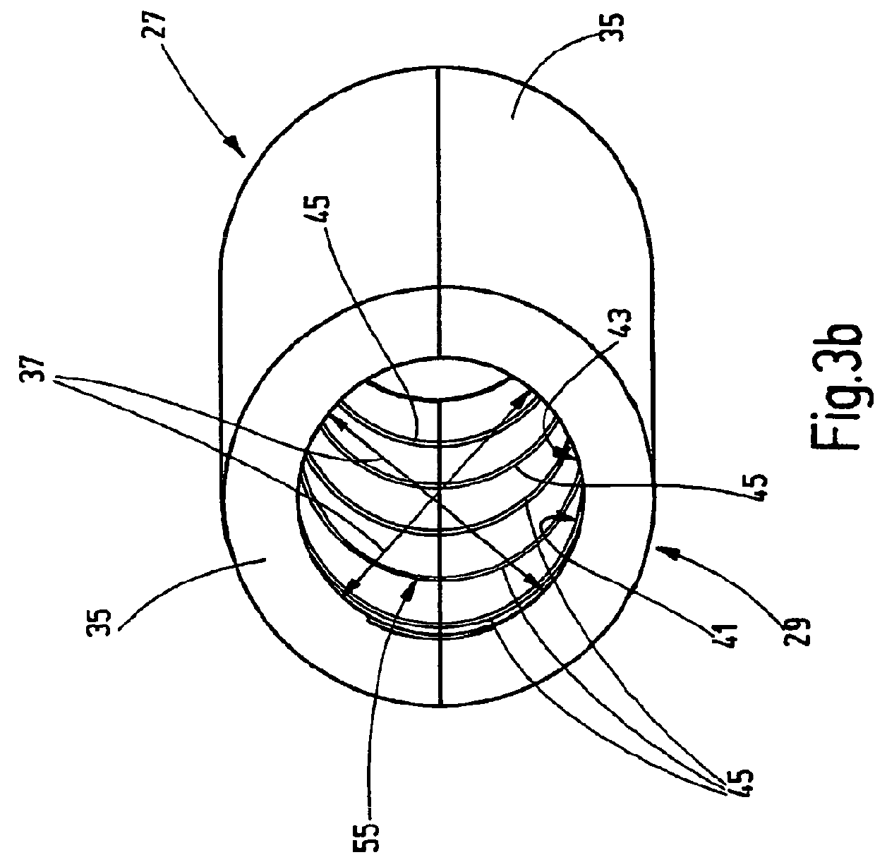 Filter element having at least one mat-type or sheet-type filter web