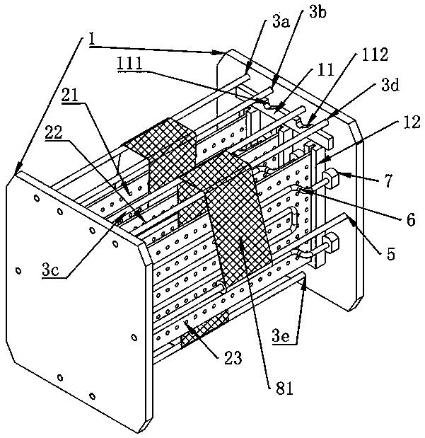 Plate-type water cooling electrode assembly plasma surface treatment device with continuous treatment function