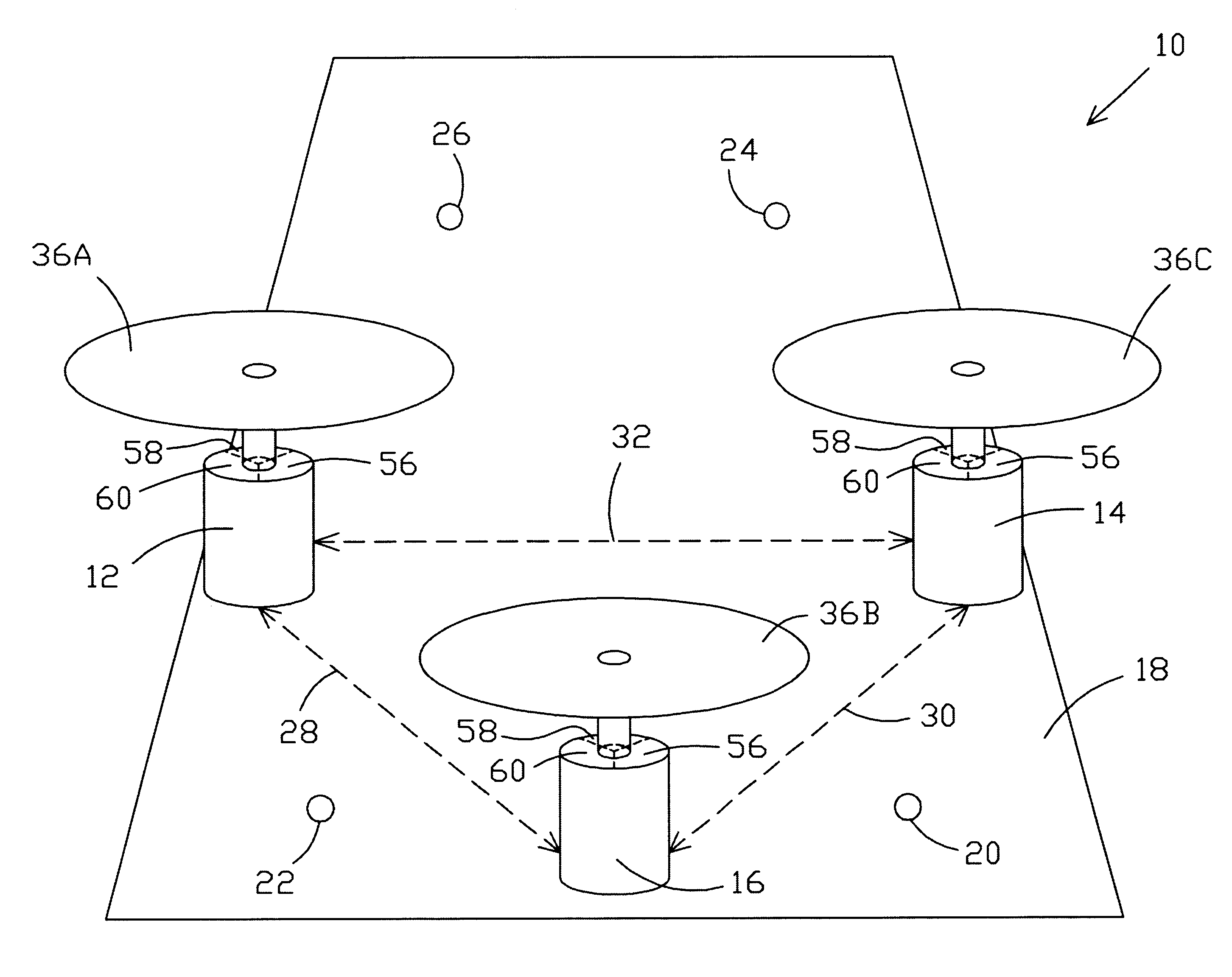 System and method for measuring short distances