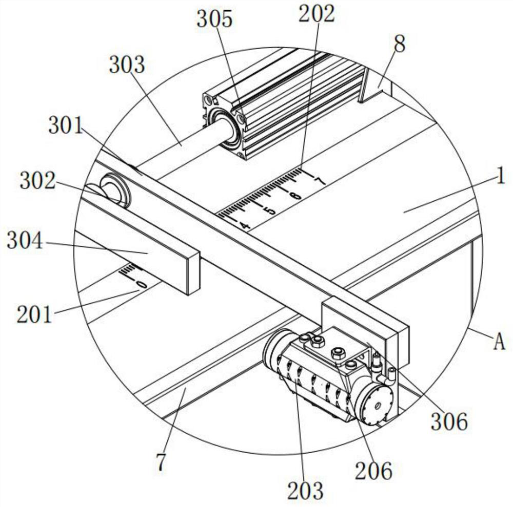 Novel high-precision table type woodworking sawing machine