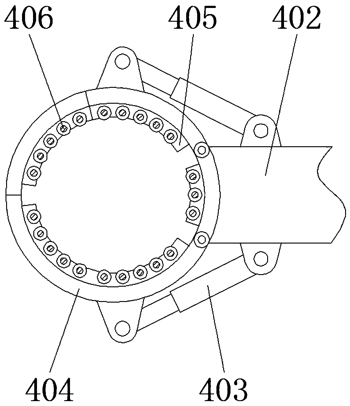 Integrated planting machine capable of conveniently digging and transferring fruit trees