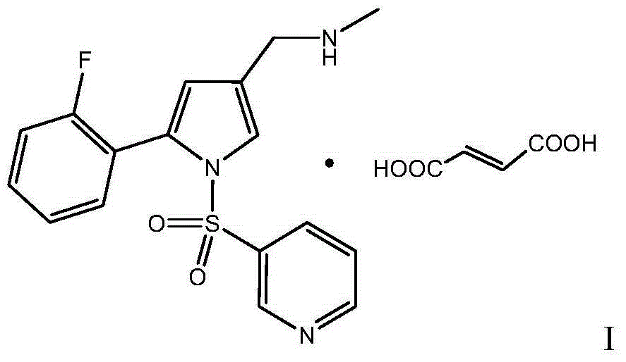 High-purity Vonoprazan Fumarate compound, intermediate and impurity thereof and preparation methods of high-purity Vonoprazan Fumarate compound, intermediate and impurity