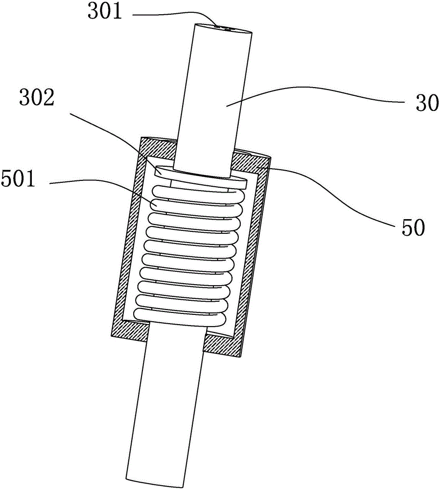 Spot measurement mechanism for LED light sorting machine and LED light sorting machine