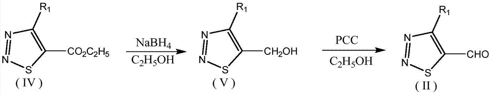 1,2,3-thiadiazole-containing benzoyl hydrazone derivative as well as preparation method and application thereof