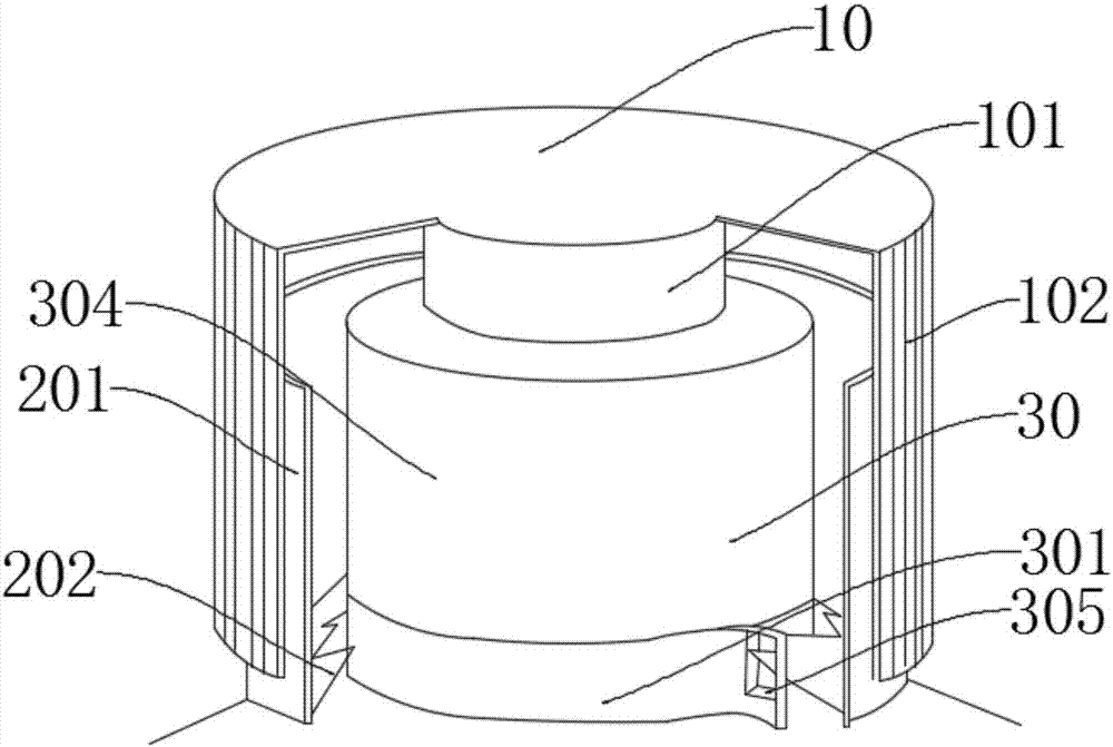 Automatic-blending bottle