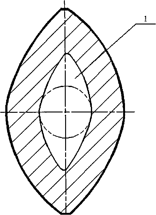 Novel cooling structure for tangent type rotator of internal mixer