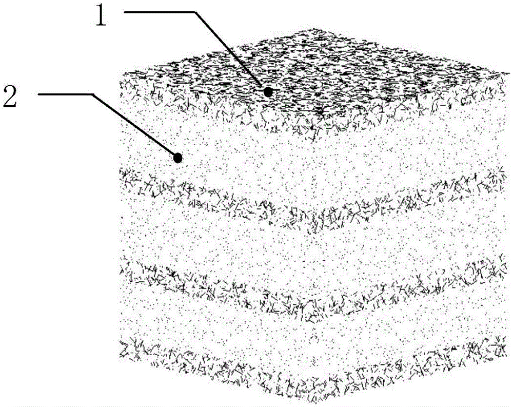 Preparation and application of ammonia oxidizing bacteria sandwich-type multilayer immobilized bioactive filler