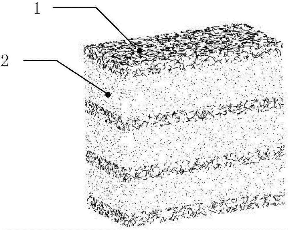 Preparation and application of ammonia oxidizing bacteria sandwich-type multilayer immobilized bioactive filler