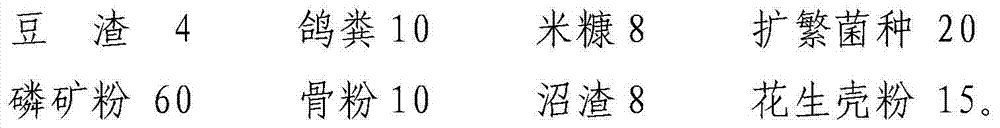 Efficient ecological organic phosphatic fertilizer and preparation method thereof