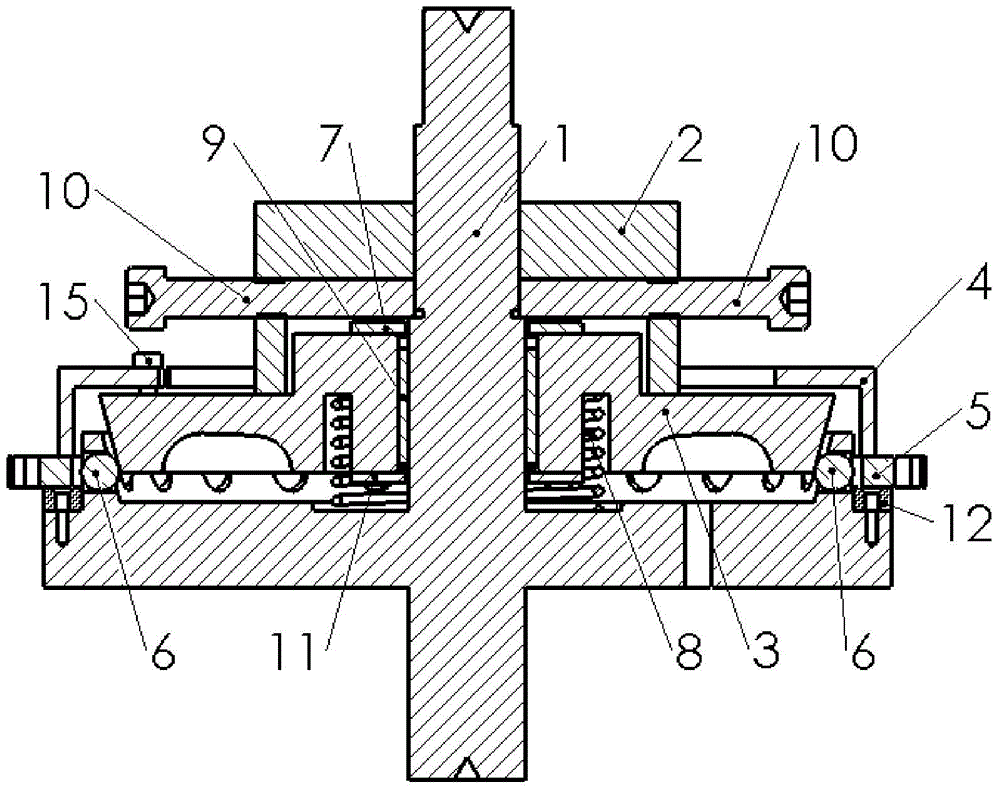 Thin-wall gear ring self-centering tensioning installation fixture