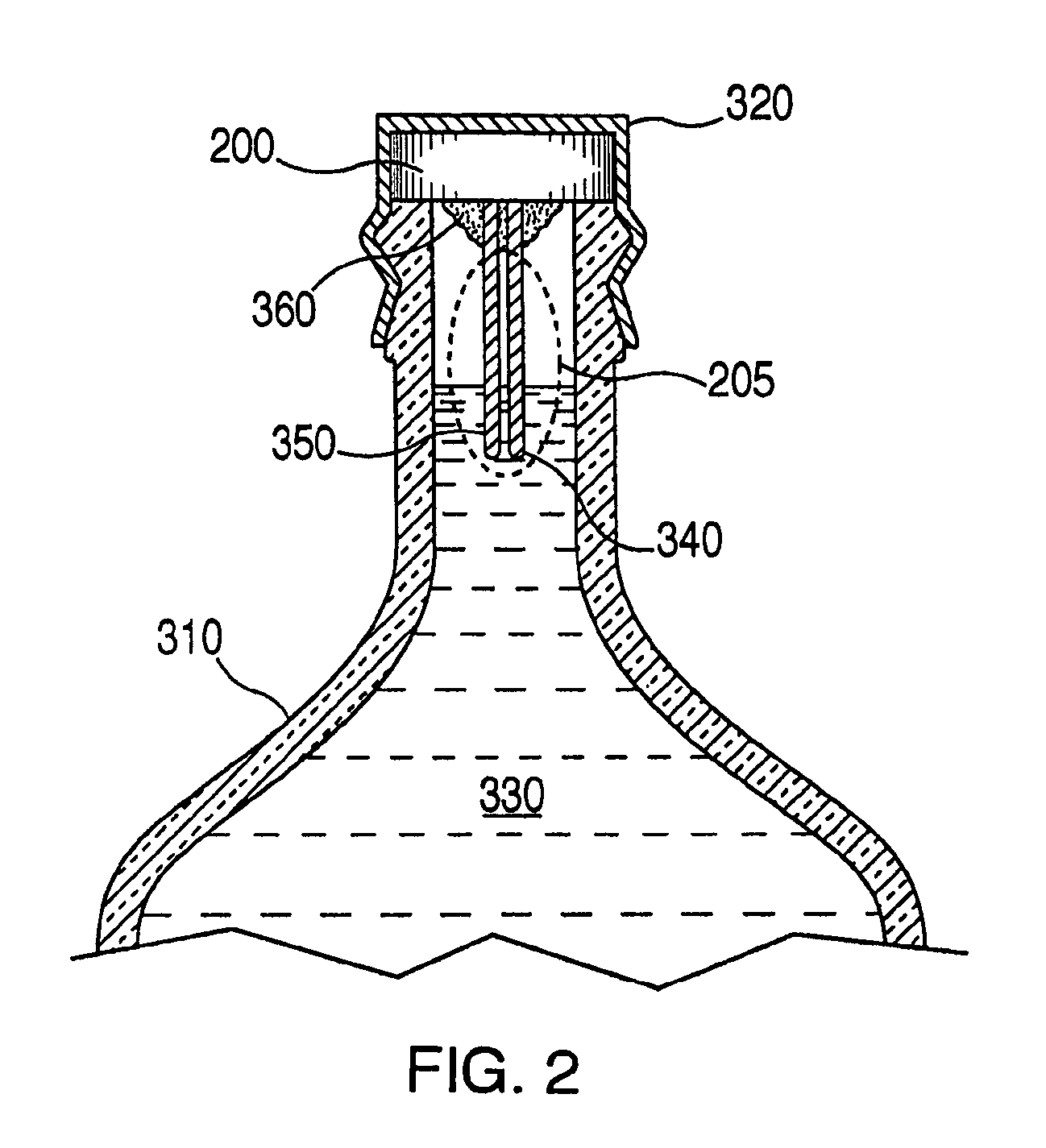 Apparatus and method for detecting tampering with containers and preventing counterfeiting thereof