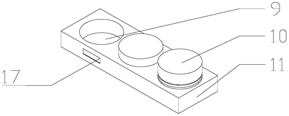 A device for sensing pulse condition based on PVDF piezoelectric film and its application method