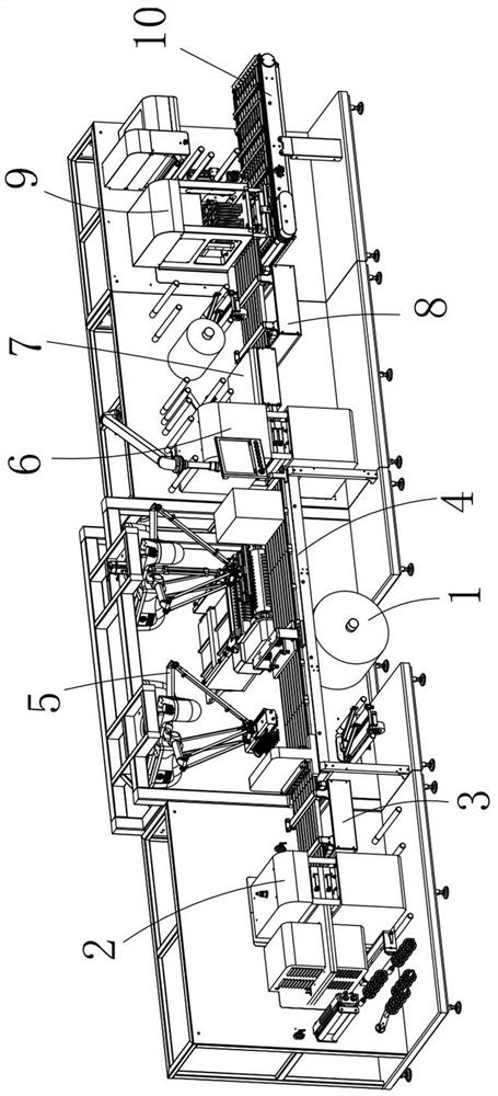 High-speed blister packaging machine