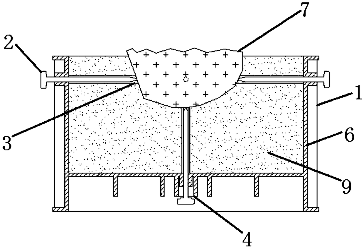 A mold and test block manufacturing method capable of accurately fixing joint shear test specimens