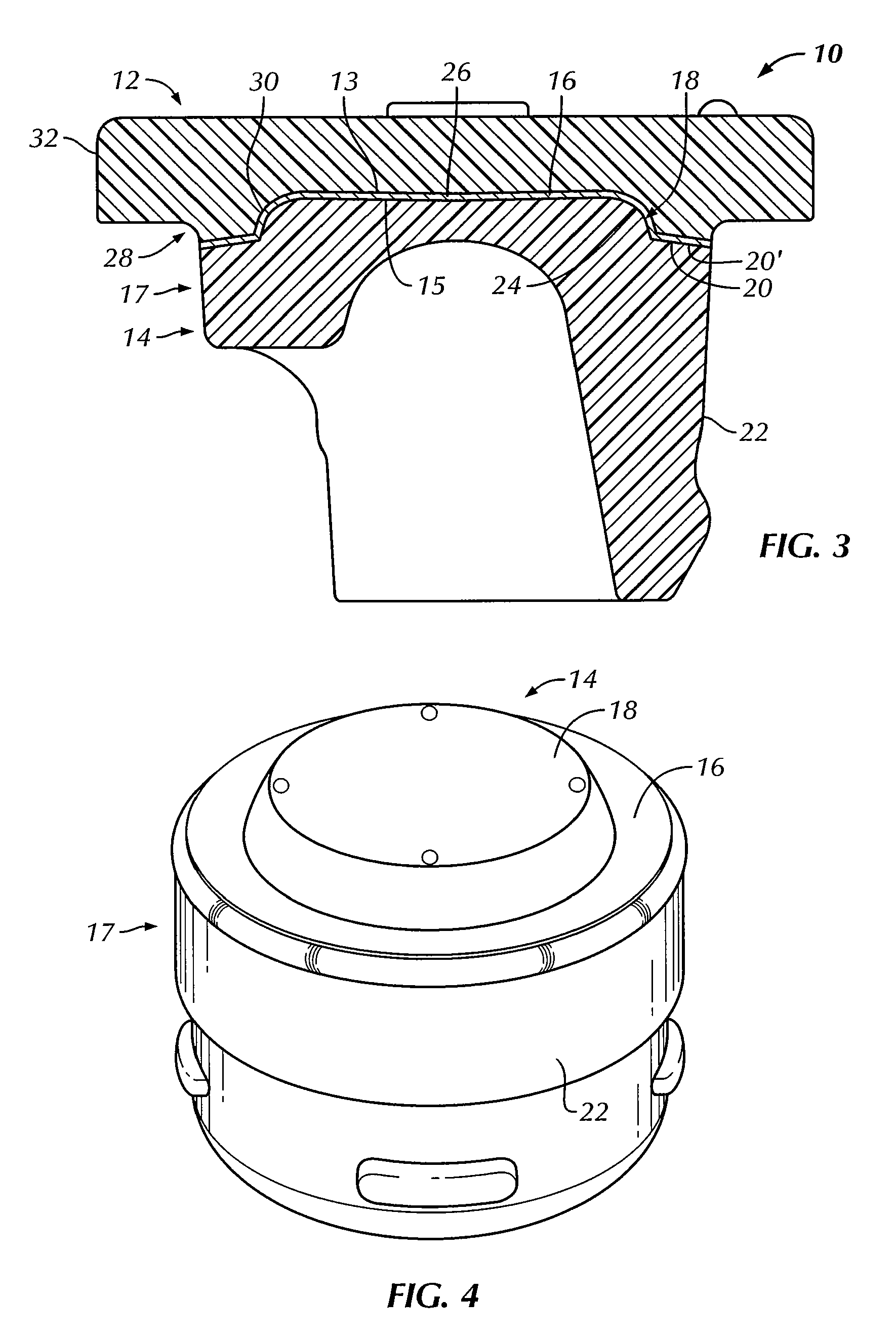 Elastomeric closure with barrier layer and method for its manufacture