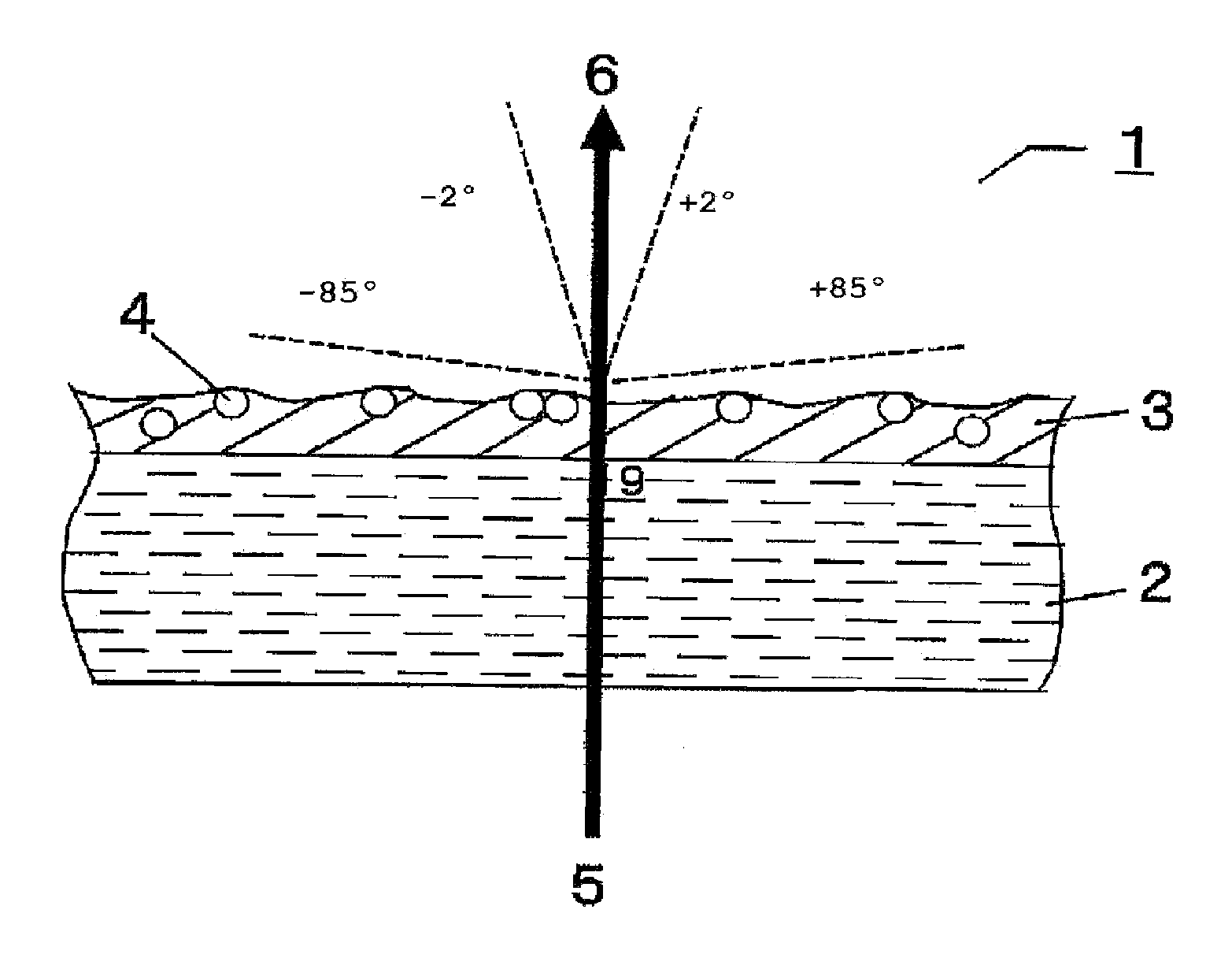 Anti-glare sheet for liquid crystal display device