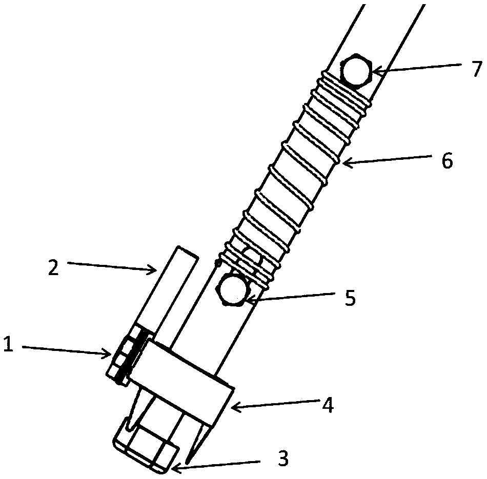 Visual bolt looseness prevention washer turn-over tool and use method thereof