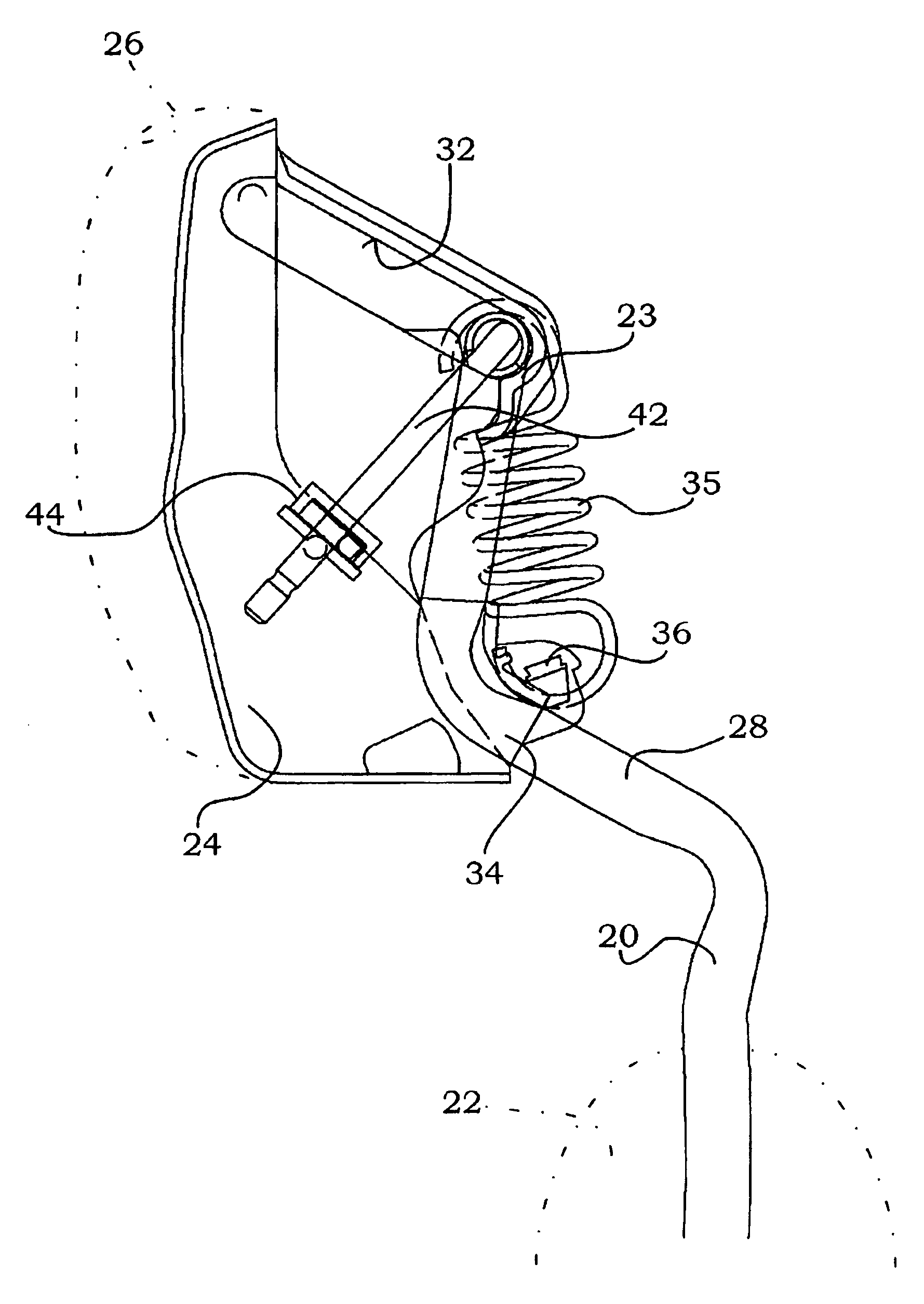 Headrest for motor vehicle