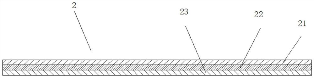 Graphene electric heat tracing structure for heat tracing of conveying pipeline