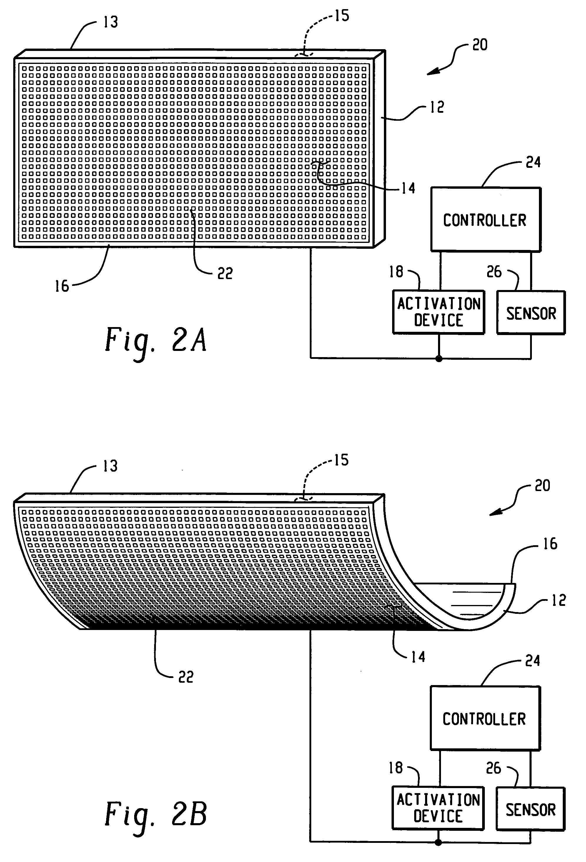 Airflow control devices based on active materials