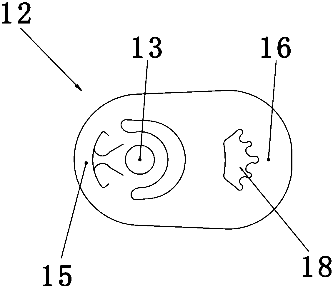 Zip-top can cover and processing method of pull ring of zip-top can cover