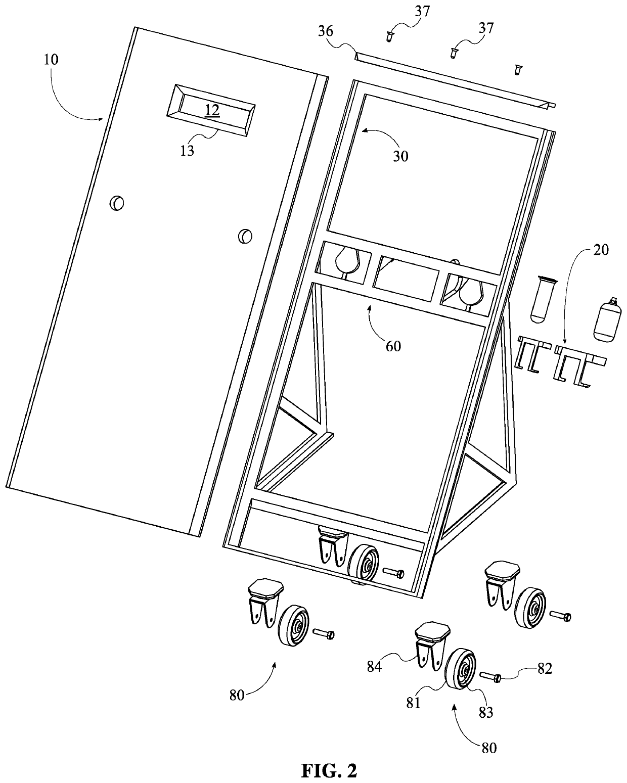 Mobile ballistic shield and firing platform