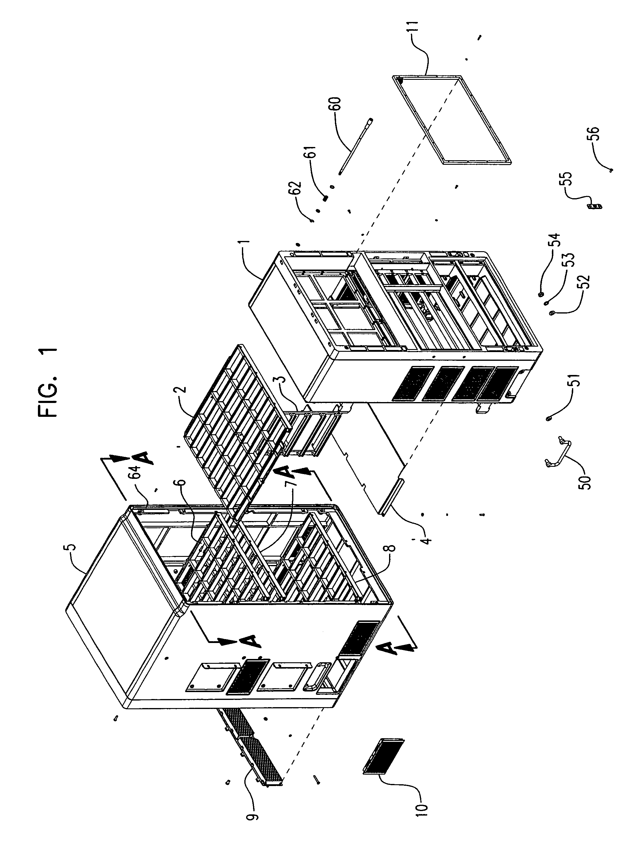 EMI shielded chassis for electrical circuitry