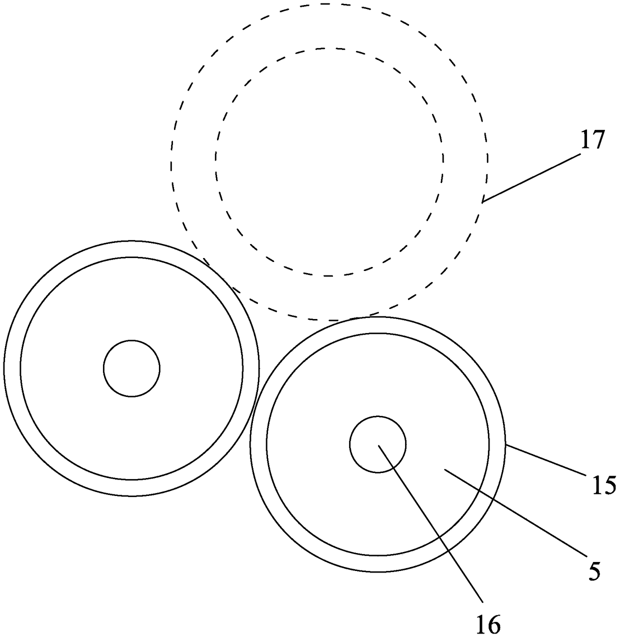 Cleaning mechanism for filter