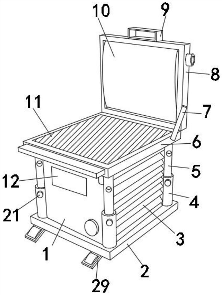 High-strength wear-resistant outdoor leisure chair and production process thereof