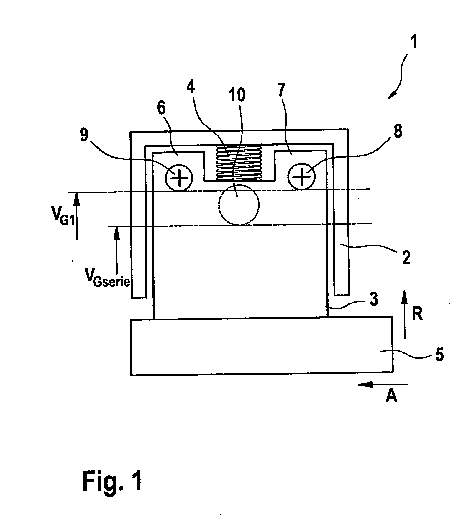 Brush device having a litz wire for an electric machine