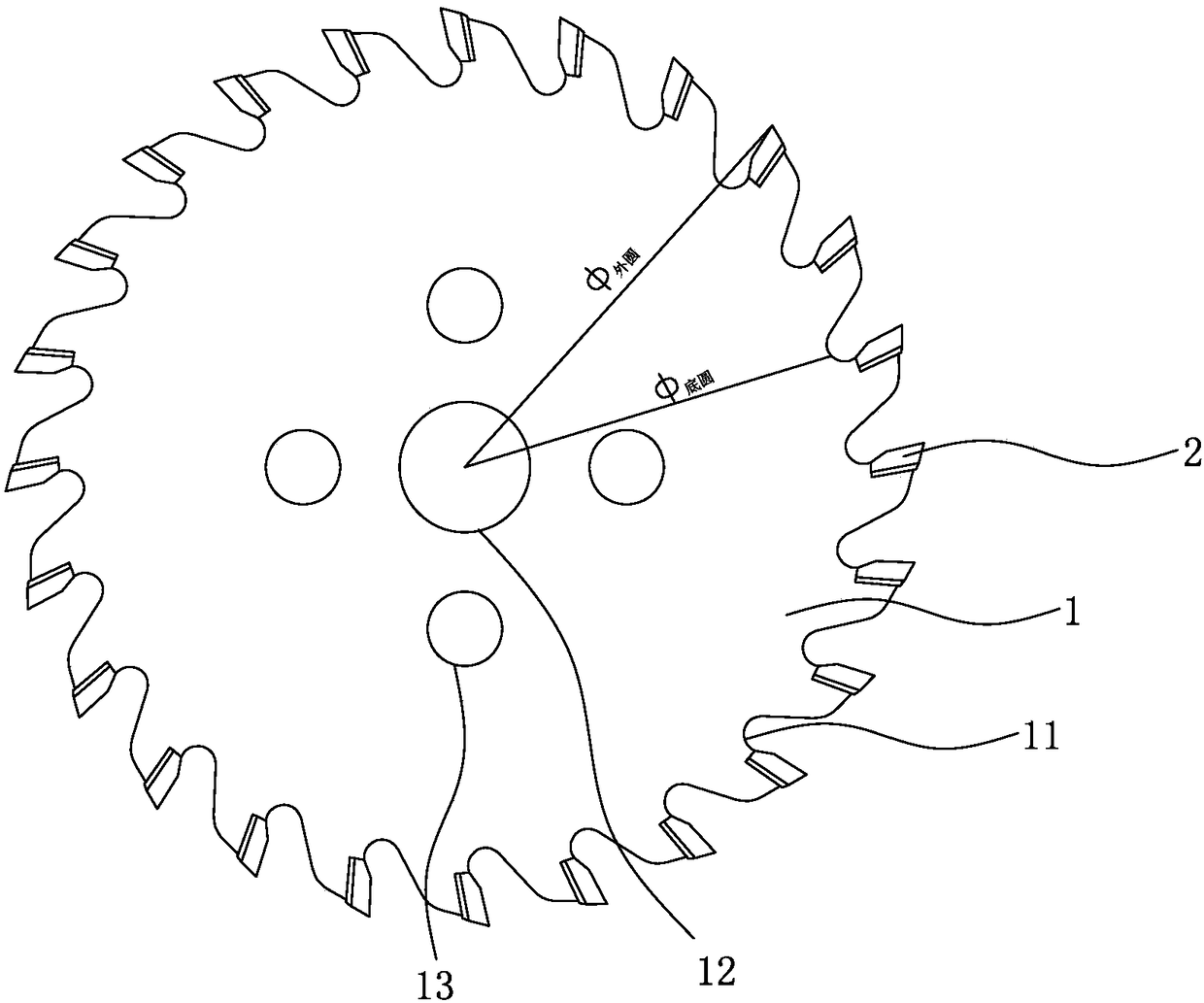 Manufacturing technology for circular saw blade of metal ceramic cold saw