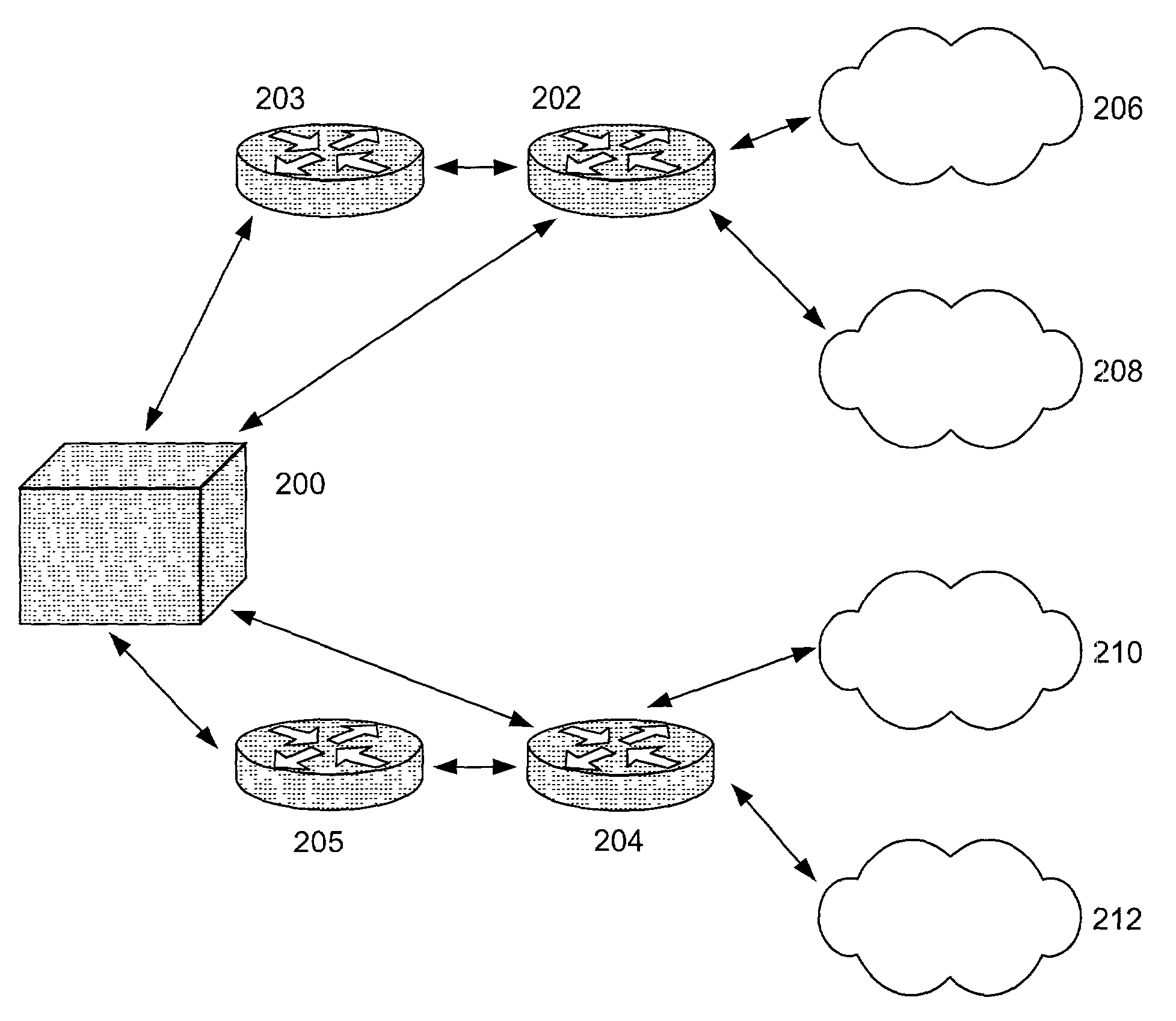 Method and apparatus for performance and cost optimization in an internetwork