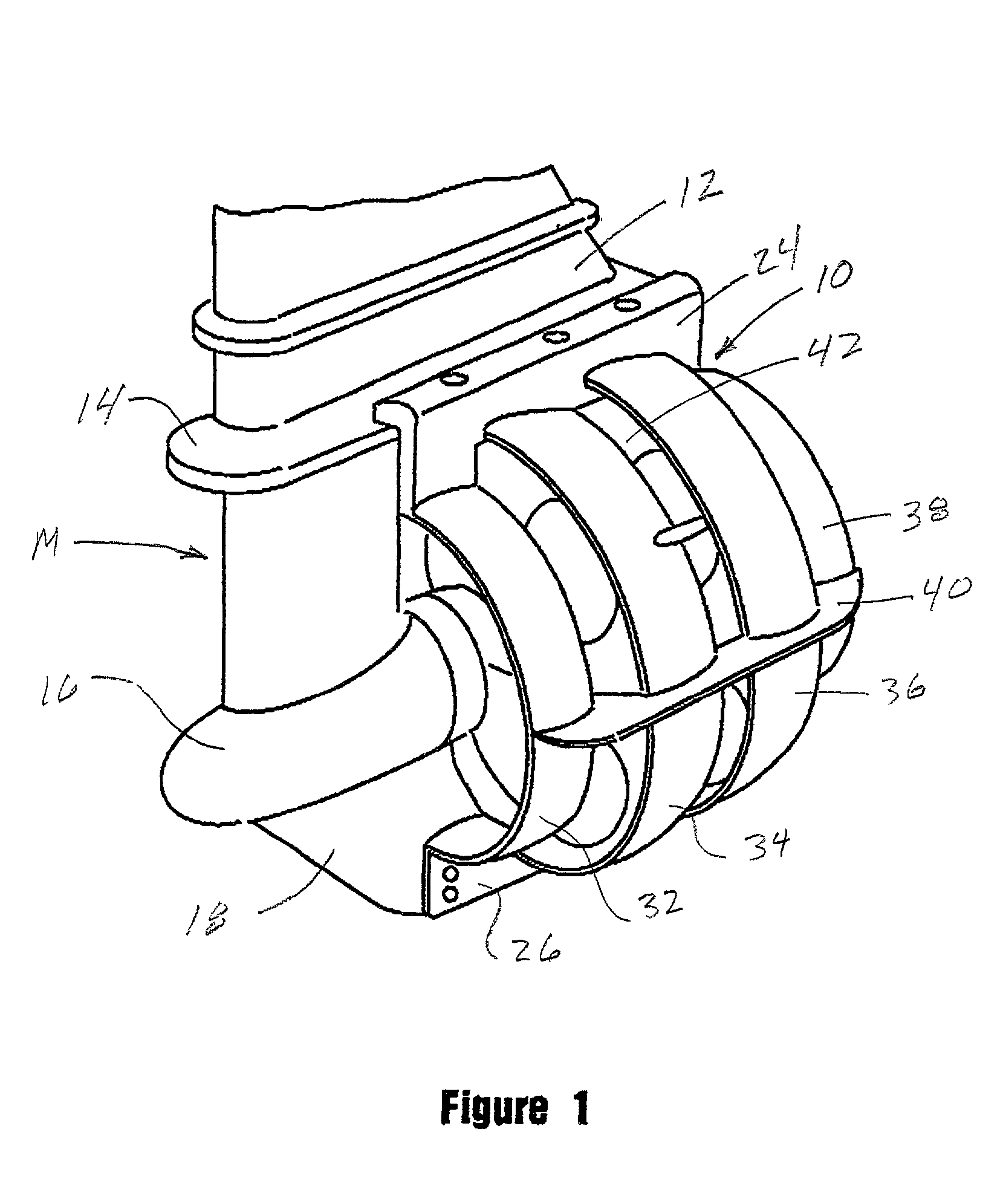 Thrust enhancing propeller guard assembly