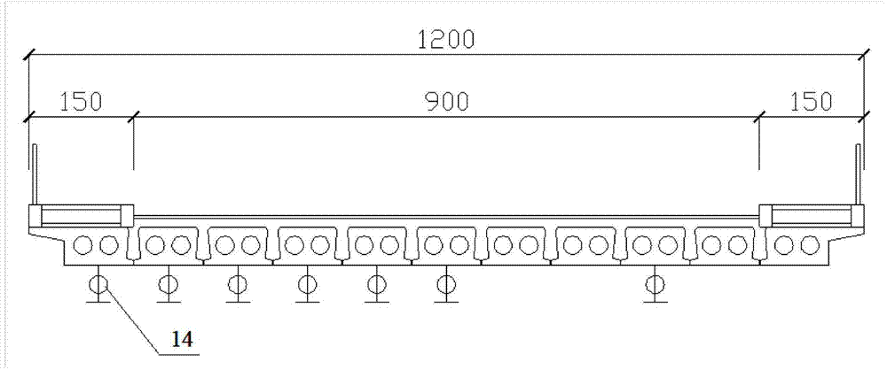 Method for fast assessment on bearing capacity of bridge based on moving load test