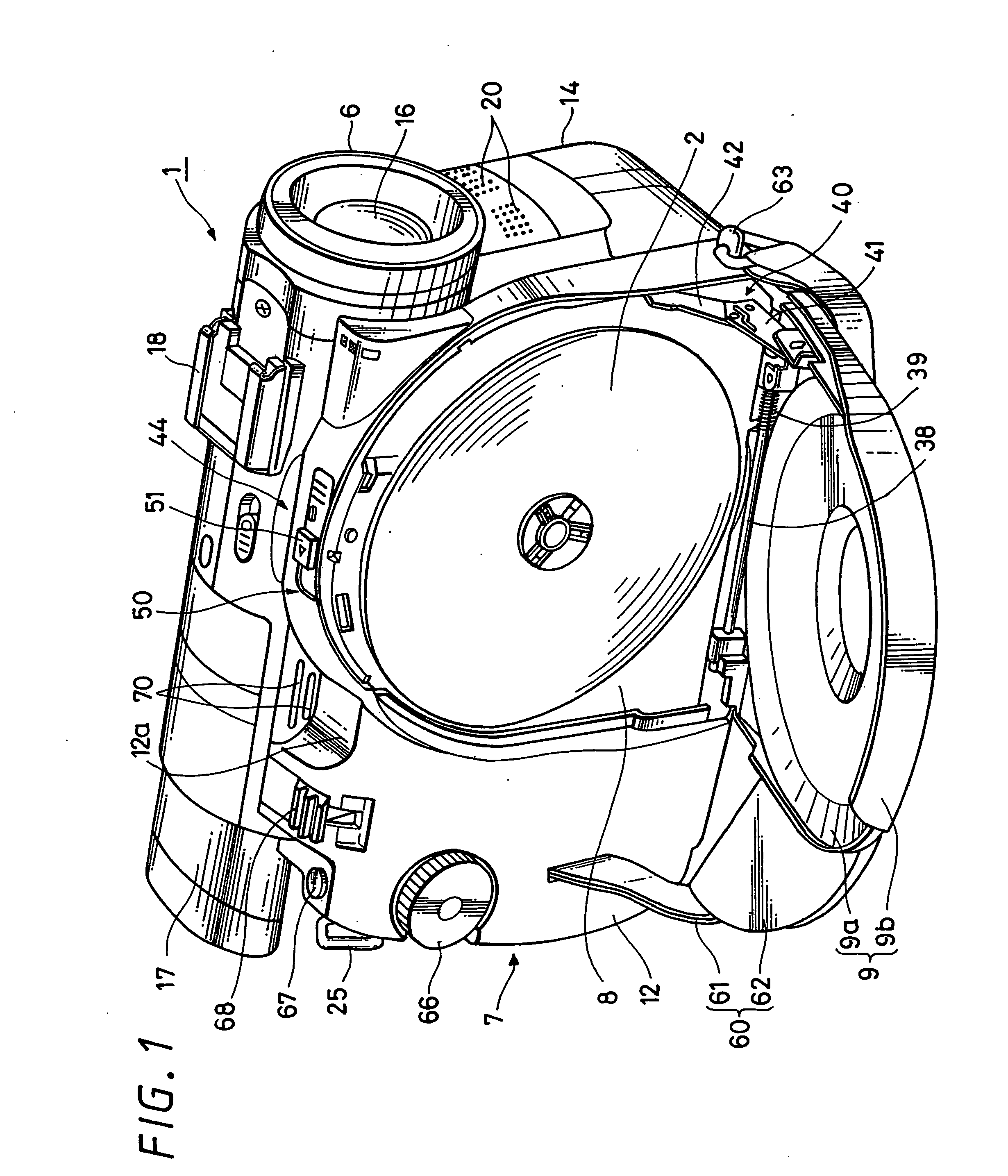 Disc recording and/or reproducing apparatus