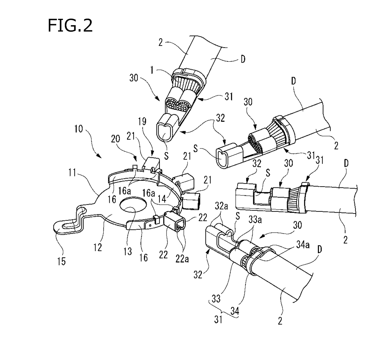 Connection structure of terminal fitting and connection method of terminal fitting