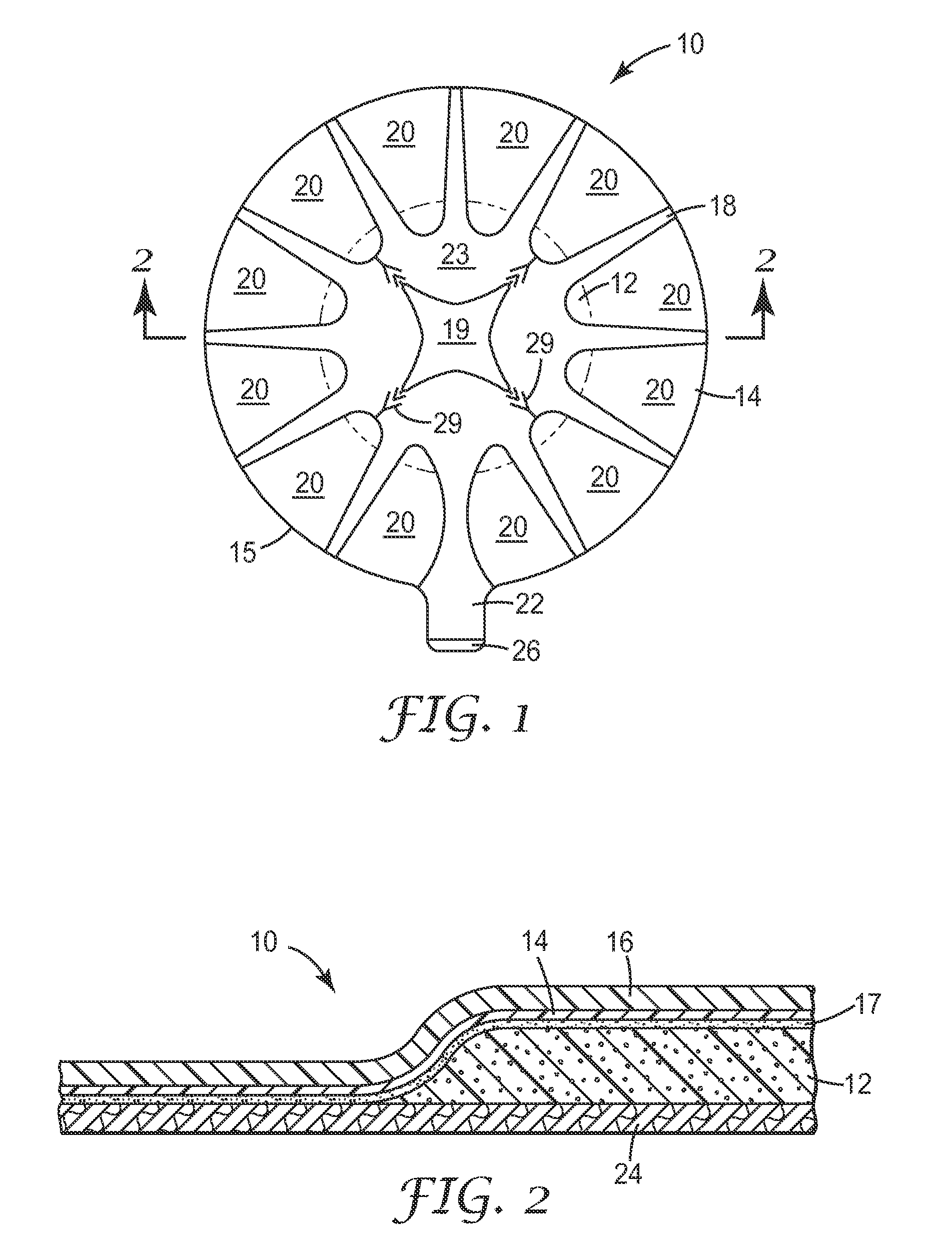 Conformable wound dressing