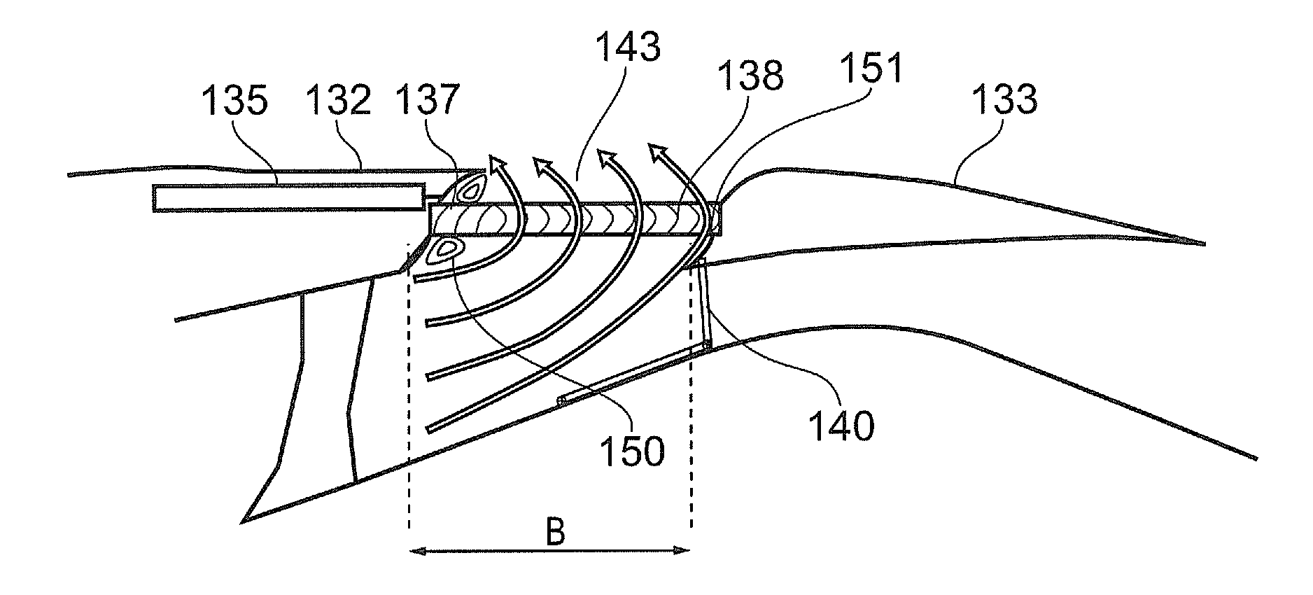 Ducted fan gas turbine assembly