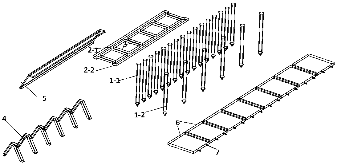 Novel structure of flood control dam on silty-fine sand stratum