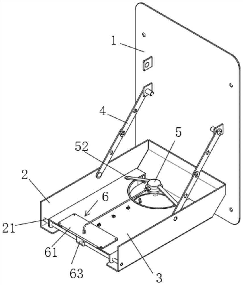 Clinical sampling and detecting device for diabetes mellitus and use method of clinical sampling and detecting device