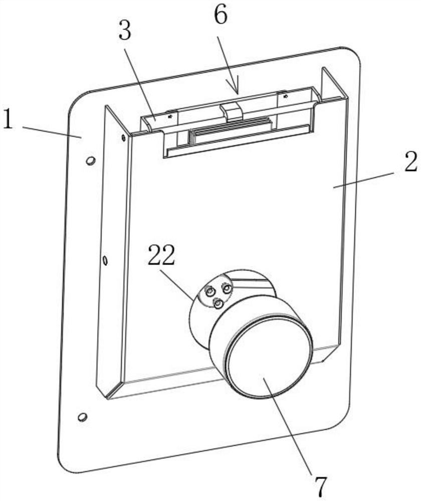 Clinical sampling and detecting device for diabetes mellitus and use method of clinical sampling and detecting device